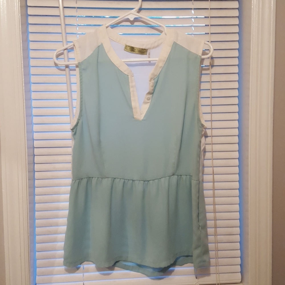 Francesca's Sleeveless Blouse